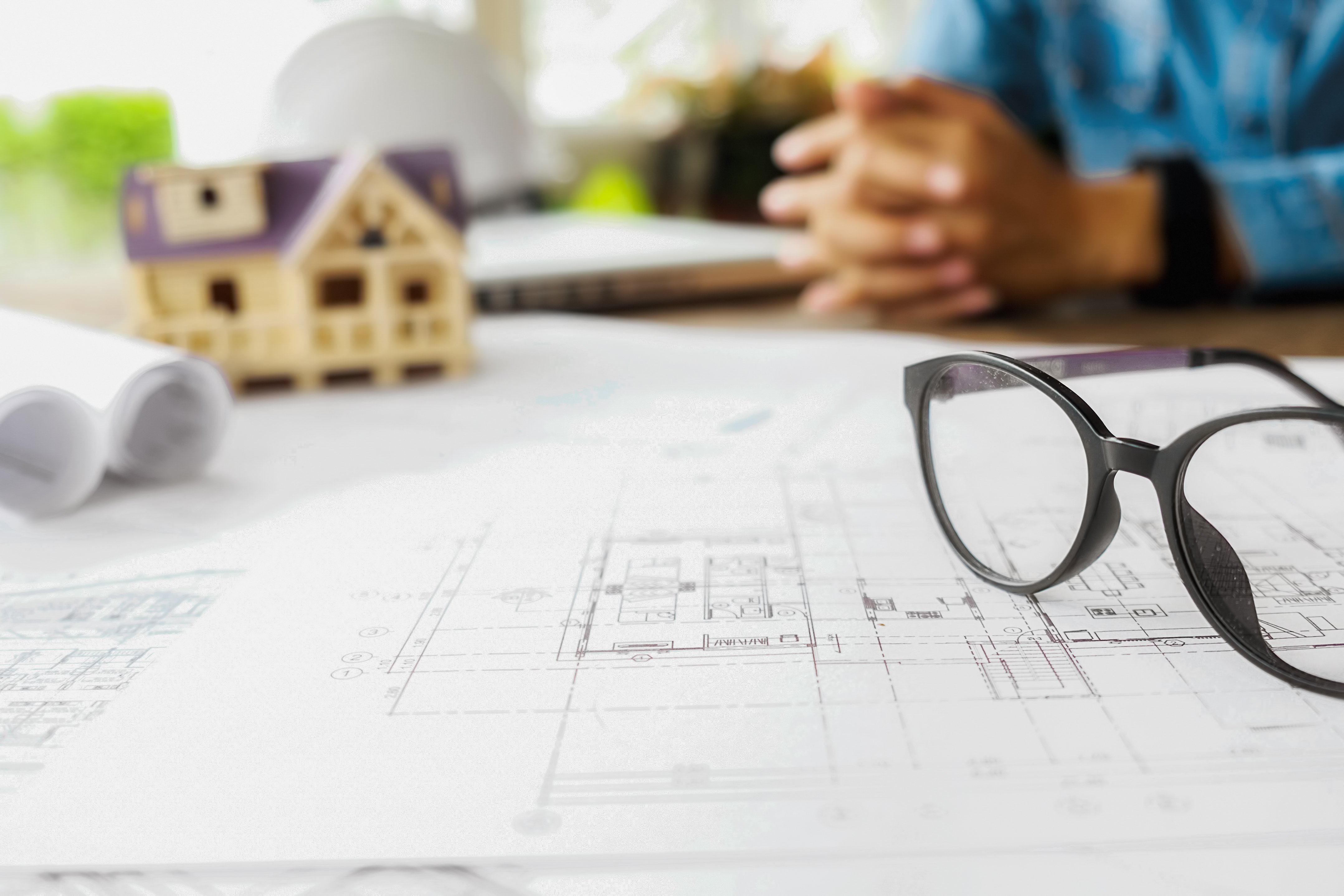 image-of-engineering-objects-on-workplace-top-view-construction-concept-engineering-tools-vintage-tone-retro-filter-effect-soft-focus-selective-focus